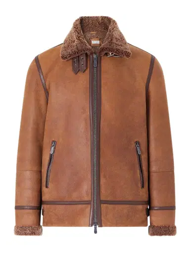 Brunello Cucinelli Shearling Jacket - Men | Thumbnail 1 Brunello Cucinelli Shearling Jacket - Men | Thumbnail 1