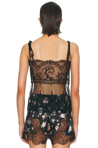 Dolce & Gabbana Tie Strap Sheer Camisole Top | Thumbnail 3 Dolce & Gabbana Tie Strap Sheer Camisole Top | Thumbnail 3