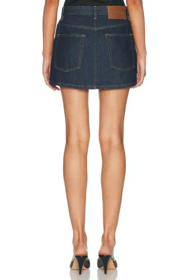 Helmut Lang Denim Mini Skirt | Thumbnail 4 Helmut Lang Denim Mini Skirt | Thumbnail 4
