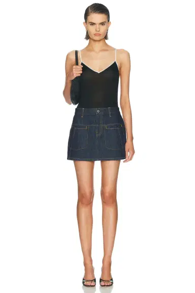Helmut Lang Denim Mini Skirt | Thumbnail 5 Helmut Lang Denim Mini Skirt | Thumbnail 5