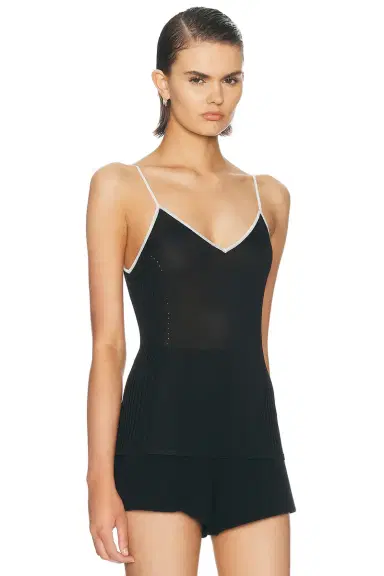 High Sport Slinky Tipped Tyler Cami Top | Thumbnail 2 High Sport Slinky Tipped Tyler Cami Top | Thumbnail 2