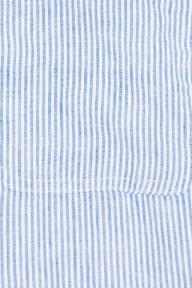 Polo Ralph Lauren Slubby Linen Striped Chore Overshirt | Thumbnail 5 Polo Ralph Lauren Slubby Linen Striped Chore Overshirt | Thumbnail 5