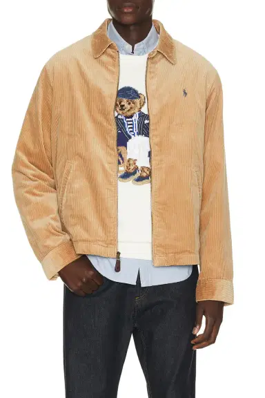 Polo Ralph Lauren 8 Wale Corduroy Wynton Windbreaker | Thumbnail 1 Polo Ralph Lauren 8 Wale Corduroy Wynton Windbreaker | Thumbnail 1