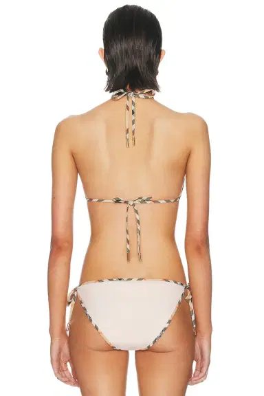 Burberry Triangle Bikini Top | Thumbnail 3 Burberry Triangle Bikini Top | Thumbnail 3