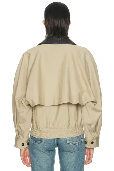 Bottega Veneta Leather Trim Jacket | Thumbnail 5 Bottega Veneta Leather Trim Jacket | Thumbnail 5