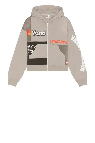VANDYTHEPINK Paneled Zip Up Hoodie | Thumbnail 6 VANDYTHEPINK Paneled Zip Up Hoodie | Thumbnail 6