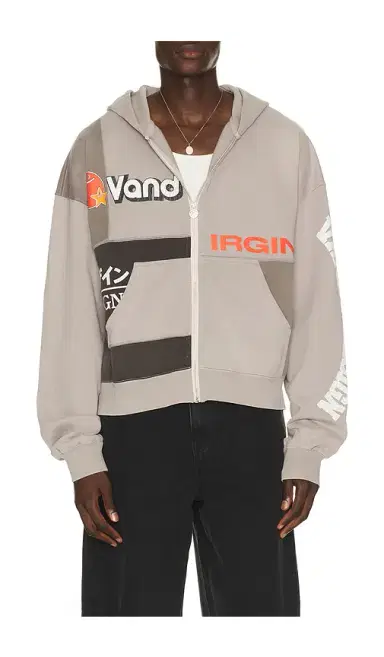 VANDYTHEPINK Paneled Zip Up Hoodie | Thumbnail 7 VANDYTHEPINK Paneled Zip Up Hoodie | Thumbnail 7