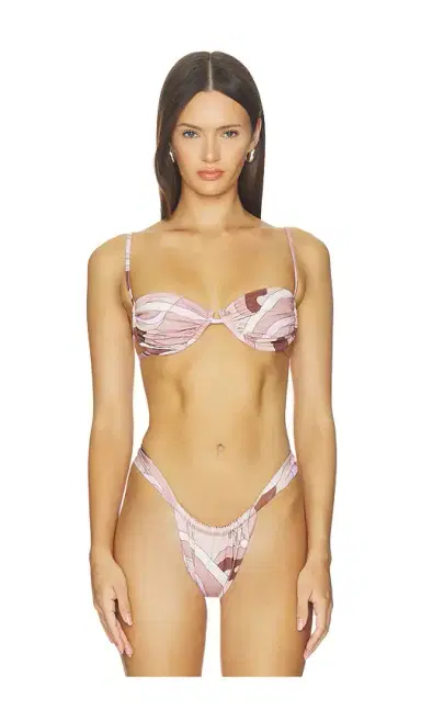 CIN CIN Pisces Ruched Bikini Top | Thumbnail 1 CIN CIN Pisces Ruched Bikini Top | Thumbnail 1