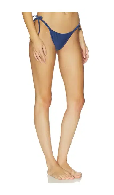 PQ X Alice + Olivia Macrame Tie Side Teeny Bikini Bottom | Thumbnail 2 PQ X Alice + Olivia Macrame Tie Side Teeny Bikini Bottom | Thumbnail 2