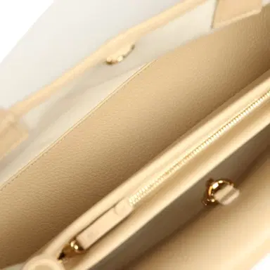 Chanel Chanel Small "Urban Essential" East West Shopping Tote Light Beige Caviar Gold Hardware (Copy) | Thumbnail 9 Chanel Chanel Small "Urban Essential" East West Shopping Tote Light Beige Caviar Gold Hardware (Copy) | Thumbnail 9