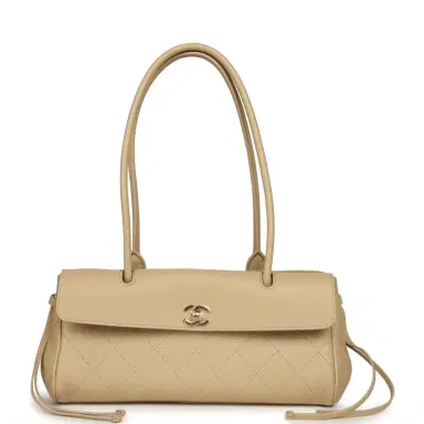 Chanel Chanel Small "Urban Essential" East West Shopping Tote Light Beige Caviar Gold Hardware (Copy) | Thumbnail 1 Chanel Chanel Small "Urban Essential" East West Shopping Tote Light Beige Caviar Gold Hardware (Copy) | Thumbnail 1
