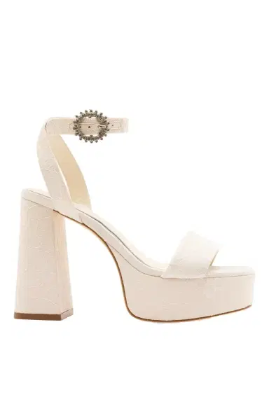 Markarian Dolly Platform Sandal White Lace | Thumbnail 1 Markarian Dolly Platform Sandal White Lace | Thumbnail 1