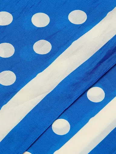 Solid & Striped Women's The Long Reversible Pareo - Blue Stripe | Thumbnail 7 Solid & Striped Women's The Long Reversible Pareo - Blue Stripe | Thumbnail 7