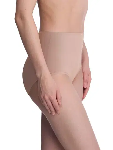 Natori Women's Bliss Bare Cotton High Waist Brief - Cafe | Thumbnail 2 Natori Women's Bliss Bare Cotton High Waist Brief - Cafe | Thumbnail 2