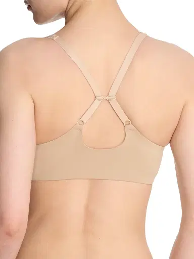 Natori Women's Pure Luxe Convertible Front Close T-Shirt Bra - Cafe - Size 36B | Thumbnail 4 Natori Women's Pure Luxe Convertible Front Close T-Shirt Bra - Cafe - Size 36B | Thumbnail 4