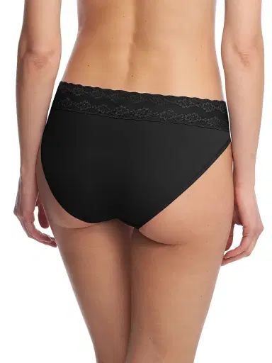 Natori Women's Bliss Perfection One Size French Cut Brief 3-Pack - Black | Thumbnail 4 Natori Women's Bliss Perfection One Size French Cut Brief 3-Pack - Black | Thumbnail 4