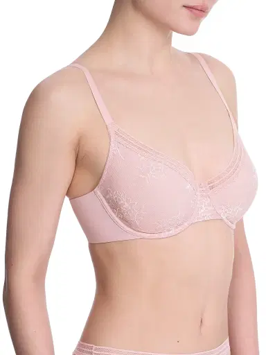 Natori Women's Love Lace Unlined Back Smoothing T-Shirt Bra - Pink Pearl - Size 34DDD | Thumbnail 2 Natori Women's Love Lace Unlined Back Smoothing T-Shirt Bra - Pink Pearl - Size 34DDD | Thumbnail 2