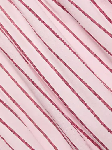 Cinq à Sept Women's Dagna Striped Cotton-Blend Midi-Dress - Cotton Candy Crimson Plum - Size 16 | Thumbnail 7 Cinq à Sept Women's Dagna Striped Cotton-Blend Midi-Dress - Cotton Candy Crimson Plum - Size 16 | Thumbnail 7