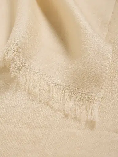 Sofia Cashmere Women's Lightweight Cashmere Scarf - Oat | Thumbnail 4 Sofia Cashmere Women's Lightweight Cashmere Scarf - Oat | Thumbnail 4