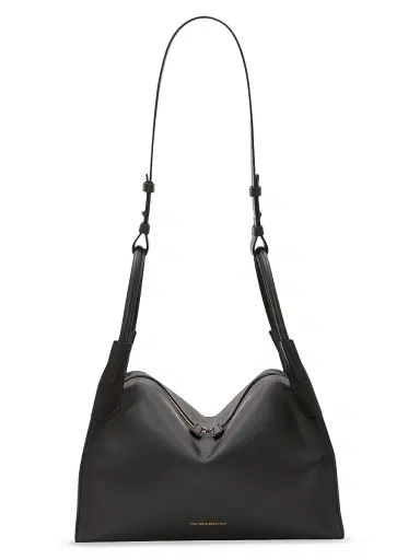 Victoria Beckham Women's Plie Leather Top Handle Bag | Thumbnail 3 Victoria Beckham Women's Plie Leather Top Handle Bag | Thumbnail 3