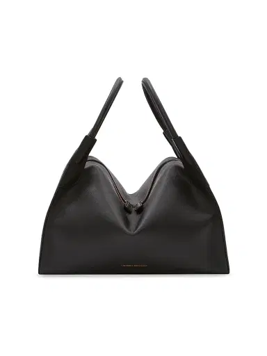 Victoria Beckham Women's Plie Leather Top Handle Bag | Thumbnail 1 Victoria Beckham Women's Plie Leather Top Handle Bag | Thumbnail 1