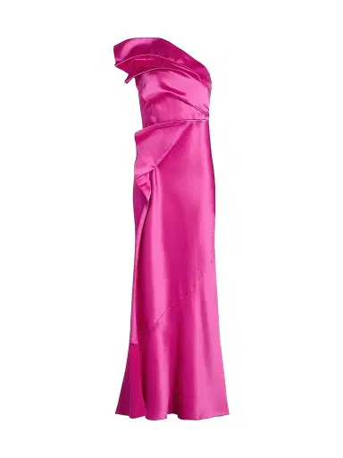 ACLER Women's Werona One-Shoulder Satin Gown | Thumbnail 1 ACLER Women's Werona One-Shoulder Satin Gown | Thumbnail 1