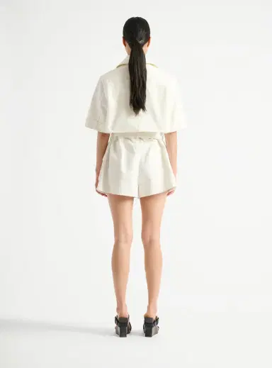 Balmain Belted denim playsuit | Thumbnail 3 Balmain Belted denim playsuit | Thumbnail 3