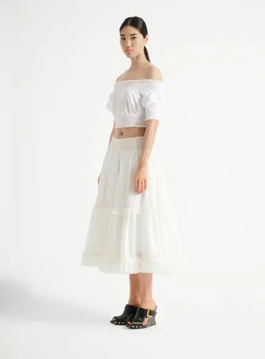 Balmain Long gathered skirt | Thumbnail 2 Balmain Long gathered skirt | Thumbnail 2