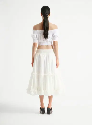 Balmain Long gathered skirt | Thumbnail 4 Balmain Long gathered skirt | Thumbnail 4