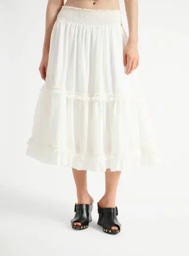 Balmain Long gathered skirt | Thumbnail 5 Balmain Long gathered skirt | Thumbnail 5