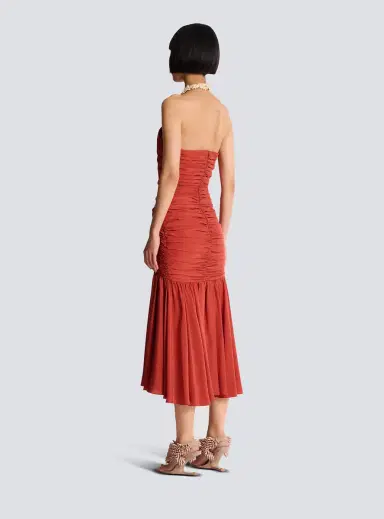 Balmain Crepe shell dress | Thumbnail 4 Balmain Crepe shell dress | Thumbnail 4