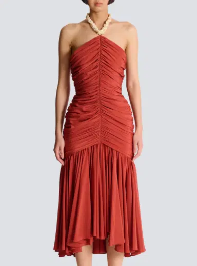 Balmain Crepe shell dress | Thumbnail 5 Balmain Crepe shell dress | Thumbnail 5