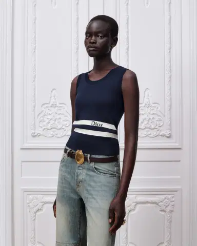 Dior Dior Marinière Fitted Sweater Vest | Thumbnail 4 Dior Dior Marinière Fitted Sweater Vest | Thumbnail 4