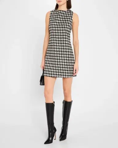 ALICE + OLIVIA Clyde A-Line Shift Dress | Thumbnail 3 ALICE + OLIVIA Clyde A-Line Shift Dress | Thumbnail 3