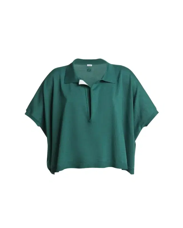 Deep V-Neck Johnny Collar Wool Sweater Deep V-Neck Johnny Collar Wool Sweater