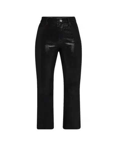 FRAME Le Crop Mini Boot Leather Pants | Thumbnail 1 FRAME Le Crop Mini Boot Leather Pants | Thumbnail 1