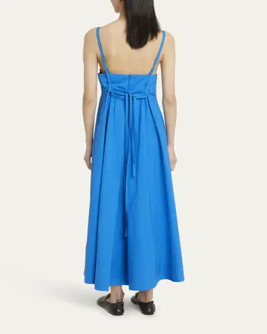 Proenza Schouler White Label Barker Sleeveless Stretch Poplin Dress | Thumbnail 3 Proenza Schouler White Label Barker Sleeveless Stretch Poplin Dress | Thumbnail 3