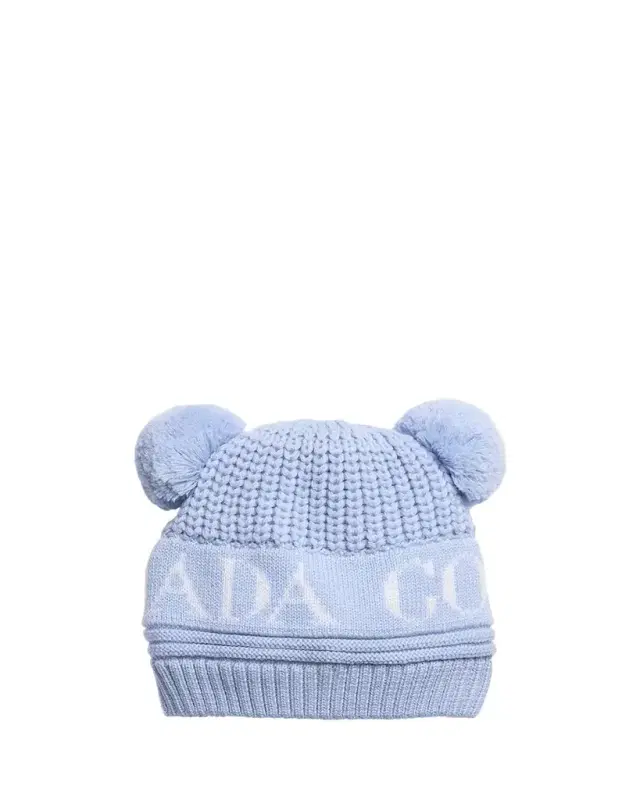 Kid's Double Pompom Beanie Hat, Baby Kid's Double Pompom Beanie Hat, Baby