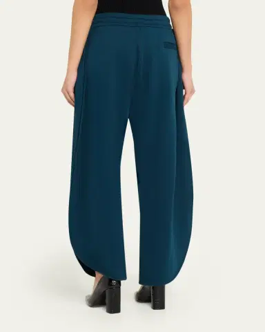 ALAÏA High-Rise Wide-Leg Petal Joggers | Thumbnail 3 ALAÏA High-Rise Wide-Leg Petal Joggers | Thumbnail 3