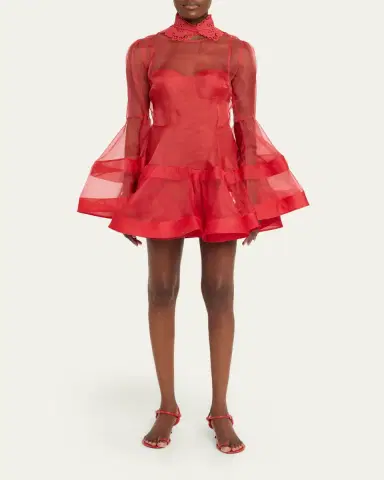 Zimmermann Rebellion Lantern Mini Dress | Thumbnail 2 Zimmermann Rebellion Lantern Mini Dress | Thumbnail 2