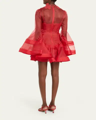 Zimmermann Rebellion Lantern Mini Dress | Thumbnail 3 Zimmermann Rebellion Lantern Mini Dress | Thumbnail 3