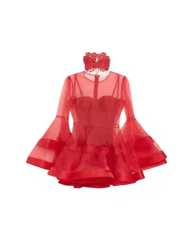Zimmermann Rebellion Lantern Mini Dress | Thumbnail 1 Zimmermann Rebellion Lantern Mini Dress | Thumbnail 1