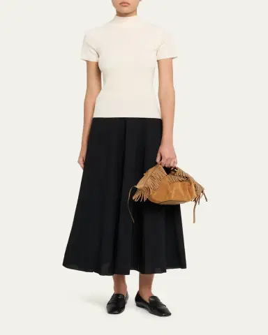 3.1 Phillip Lim Luna Mini Fringe-Trim Suede Crossbody Bag | Thumbnail 5 3.1 Phillip Lim Luna Mini Fringe-Trim Suede Crossbody Bag | Thumbnail 5