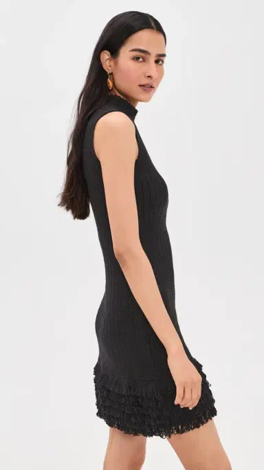 De Loreta afiro Dress Black | Thumbnail 4 De Loreta afiro Dress Black | Thumbnail 4