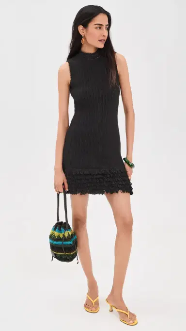 De Loreta afiro Dress Black | Thumbnail 5 De Loreta afiro Dress Black | Thumbnail 5
