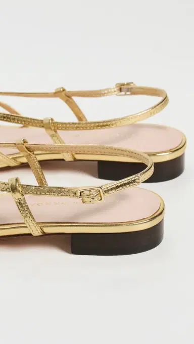 Loeffler Randall Devon Lattice Slingback Sandals Gold 5 | Thumbnail 4 Loeffler Randall Devon Lattice Slingback Sandals Gold 5 | Thumbnail 4