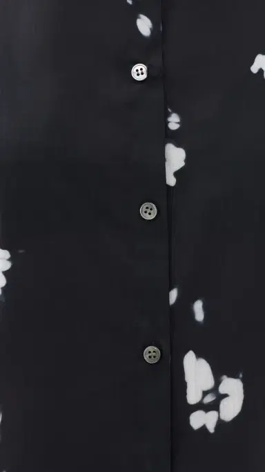 Theory Sleeveless Button Down hell Top Black Multi - A0p | Thumbnail 6 Theory Sleeveless Button Down hell Top Black Multi - A0p | Thumbnail 6