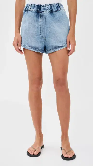 Secular aya Denim Shorts alibu Wash | Thumbnail 2 Secular aya Denim Shorts alibu Wash | Thumbnail 2