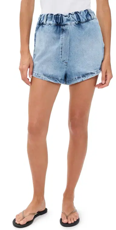 Secular aya Denim Shorts alibu Wash | Thumbnail 1 Secular aya Denim Shorts alibu Wash | Thumbnail 1