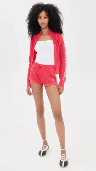Adidas Knitted Crochet Track Jacket Semi Lucid Red/Blue L | Thumbnail 5 Adidas Knitted Crochet Track Jacket Semi Lucid Red/Blue L | Thumbnail 5
